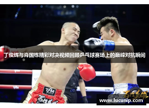 丁俊辉与肖国栋精彩对决视频回顾乒乓球赛场上的巅峰对抗瞬间